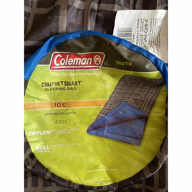 Coleman(コールマン)のColeman寝袋キッズ スポーツ/アウトドアのアウトドア(寝袋/寝具)の商品写真
