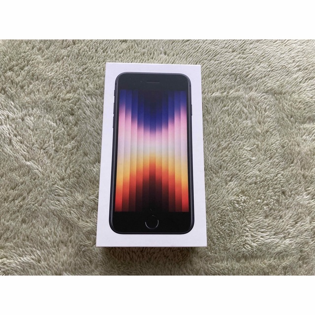 64GBカラー【新品・未使用】SIMフリー iPhone SE (第3世代) 64GB