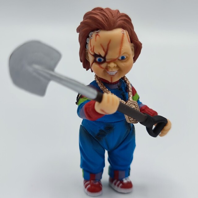 T-ARTS(タカラトミーアーツ)のCHUCKY チャッキー ビッグサイズフィギュア2 [2.チャッキーB](単品) エンタメ/ホビーのフィギュア(SF/ファンタジー/ホラー)の商品写真