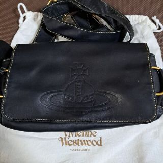 ヴィヴィアンウエストウッド(Vivienne Westwood)のヴィヴィアンウエストウッド レザー 革 ショルダーバッグ Vivienne(ショルダーバッグ)