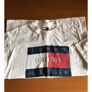 トミーヒルフィガー(TOMMY HILFIGER)のトミーヒルフィガー　Tシャツ　XL  プリント(Tシャツ/カットソー(半袖/袖なし))