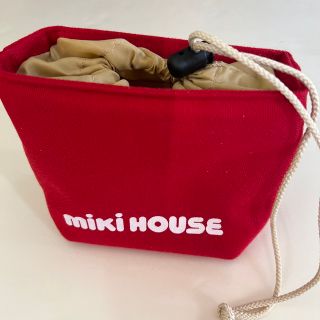 ミキハウス(mikihouse)のミキハウス＋日立WOOOコラボバッグ　巾着式ポーチ(その他)