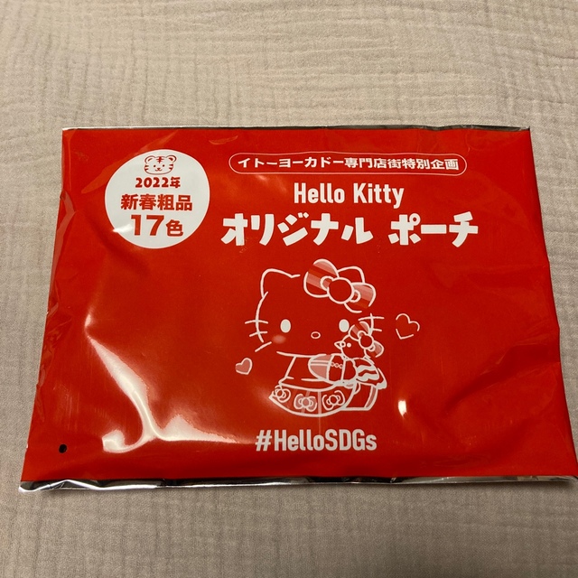 Hello Kitty オリジナル ポーチ レディースのファッション小物(ポーチ)の商品写真