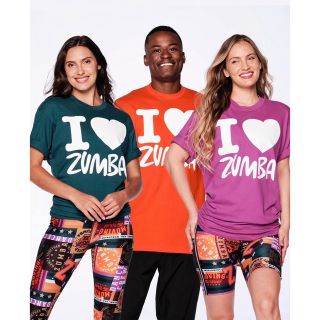 ズンバ(Zumba)のI ❤️ Zumba Tシャツ 3枚セット+キティーちゃんバッグ(Tシャツ(半袖/袖なし))