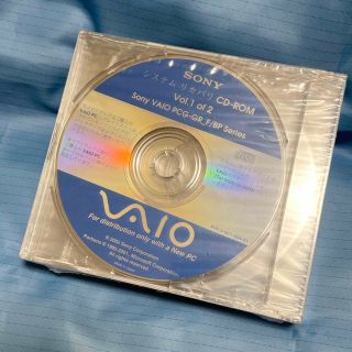 バイオ(VAIO)のVAIO PCG-GR_F/BP Series リカバリディスク(ノートPC)