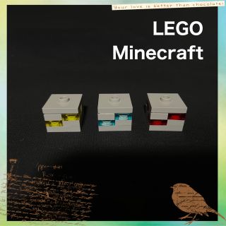 レゴ(Lego)のマイクラ レゴ 鉱石 ダイヤモンド 金 レッドストーン 3piece(キャラクターグッズ)