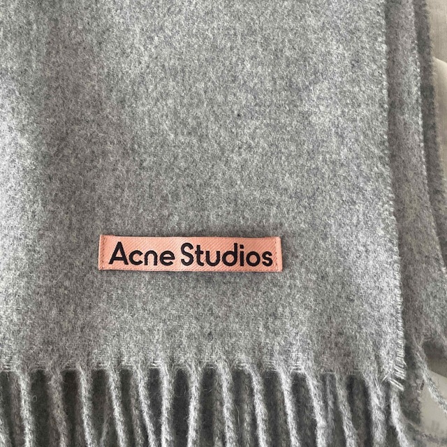 Acne Studios 2023 マフラー ライトグレー 大判