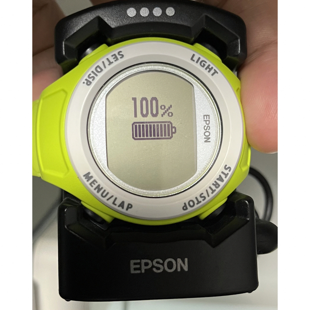 EPSON(エプソン)のEPSON SF -110 GPS ランニングウォッチ チケットのスポーツ(ランニング/ジョギング)の商品写真