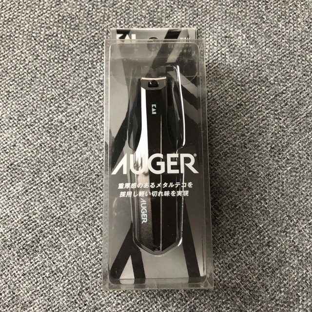 貝印(カイジルシ)の貝印　爪切り　AUGER キッズ/ベビー/マタニティの洗浄/衛生用品(爪切り)の商品写真