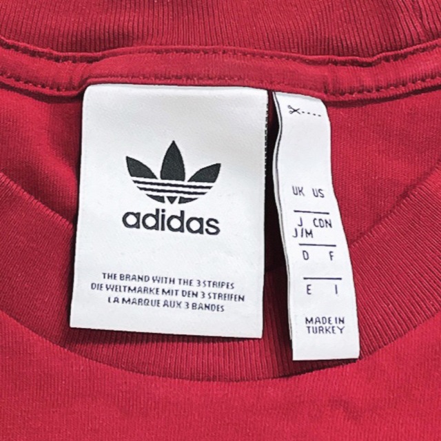 adidas(アディダス)のアディダス オリジナルス 靴 コレクション Tシャツ ジャージ エンジ シューズ メンズのトップス(Tシャツ/カットソー(半袖/袖なし))の商品写真