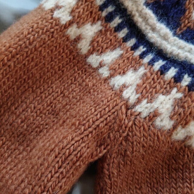 PAR ICI(パーリッシィ)のPAR ICI 手編み求心柄ジャガードプルオーバー レディースのトップス(ニット/セーター)の商品写真