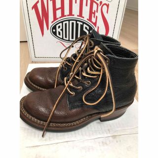 ホワイト(WHITE)のWHITE'S  BOOTS セミドレス ブルハイド　6 1/2D(ブーツ)