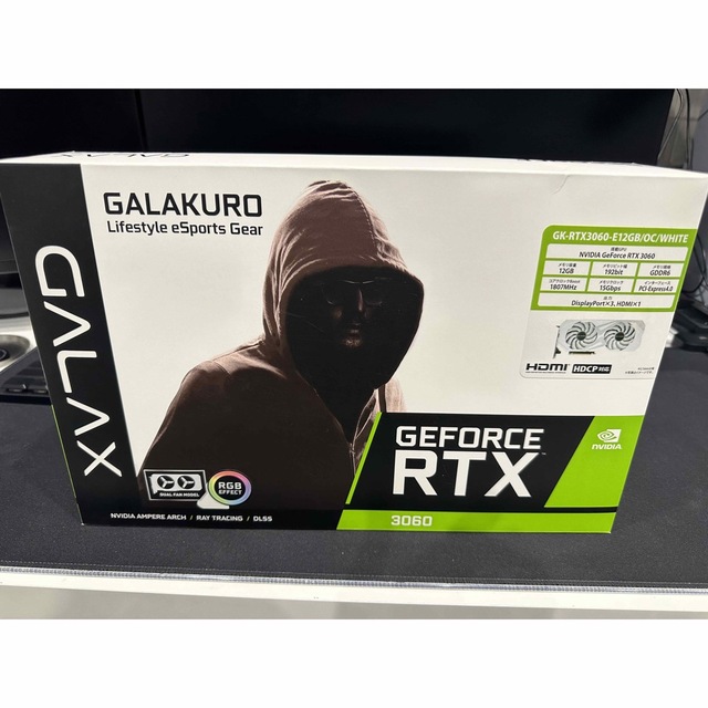 PC周辺機器rtx3060 GALAX 玄人志向　12GB