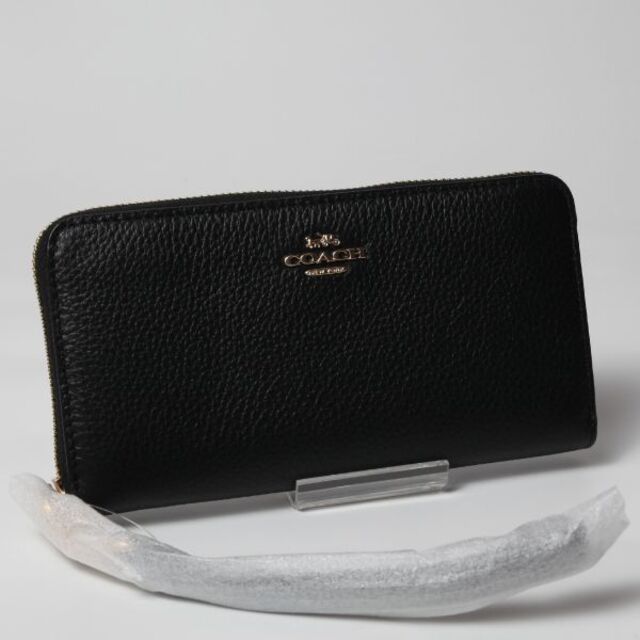 COACH LONG ZIP コーチ ウォレット 長財布 C4451 IMBLK