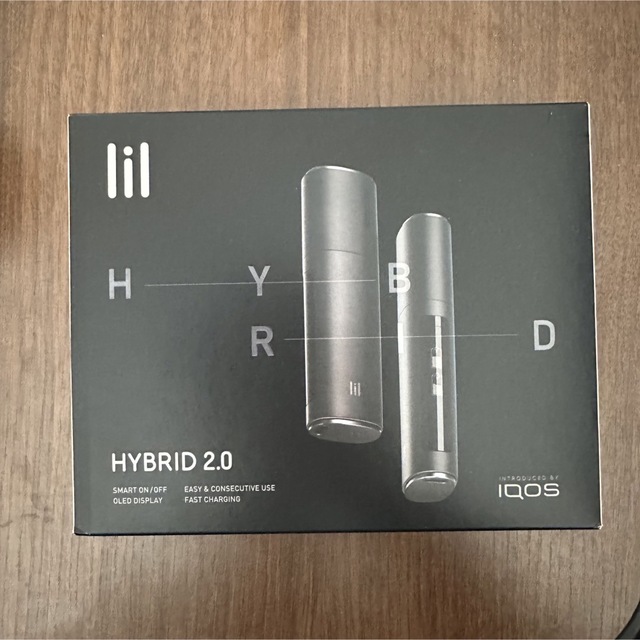 lil hybrid リルハイブリッド2.0 本体　ブラック IQOS メンズのファッション小物(タバコグッズ)の商品写真