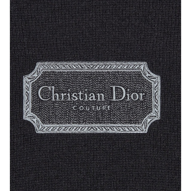 黒 桜古典 美品 Christian Dior 18ss スパイダーニット カシミヤ100