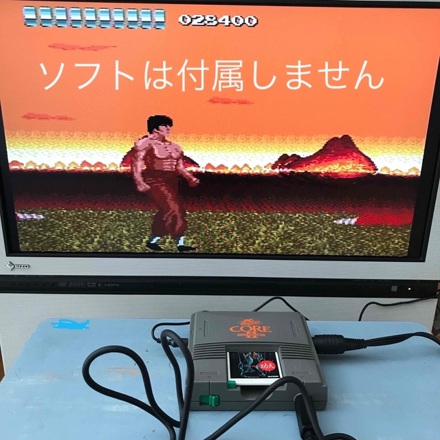 NEC(エヌイーシー)のPCエンジン　本体　箱　取説付き エンタメ/ホビーのゲームソフト/ゲーム機本体(家庭用ゲーム機本体)の商品写真