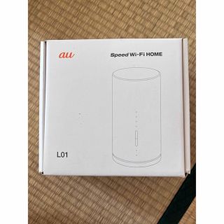 ファーウェイ(HUAWEI)のau Speed Wi-Fi HOME WHITE L01s HWS32SWA(PC周辺機器)