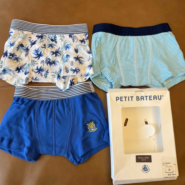 PETIT BATEAU(プチバトー)のプチバトー　ボクサーパンツ キッズ/ベビー/マタニティのキッズ服男の子用(90cm~)(下着)の商品写真