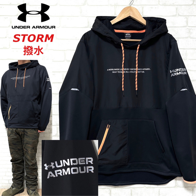 海外販売× UNDER ARMOUR アンダーアーマー パーカー 撥水 STORM 総柄 通販 UNDER ARMOUR アンダーアーマー 裏地付き ナイロンパンツ ピンク系 MD ゴルフウェア レディース