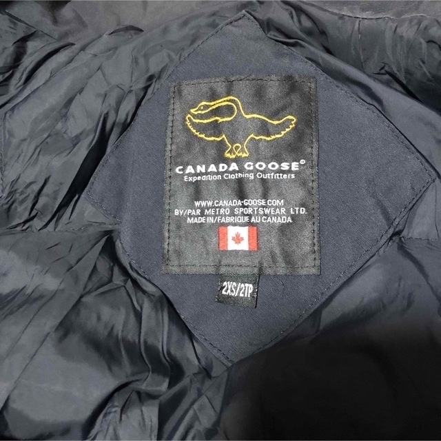 CANADA GOOSE(カナダグース)のカナダグース　ダウンジャケット　ブラックレーベル　コンスタブルパーカー メンズのジャケット/アウター(ダウンジャケット)の商品写真