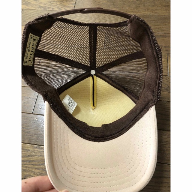 KAPITAL(キャピタル)のKAPITAL キャピタル メッシュキャップ ブラウン メンズの帽子(キャップ)の商品写真