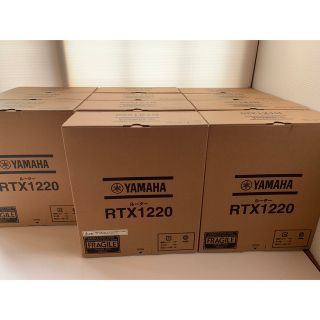 ヤマハ(ヤマハ)の【新品・未開封】 ヤマハ RTX1220 9台　2/5(PC周辺機器)