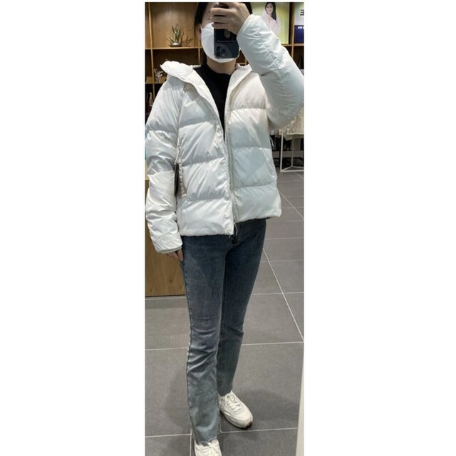 THE NORTH FACE　ノースフェイス　新品　白　ダウンジャケット　L 8