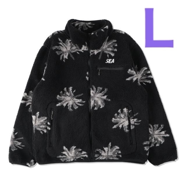 WDS PALM TREE (PATTERN) FLEECE JK Lサイズ