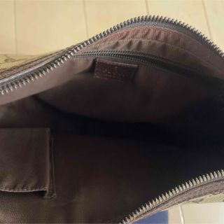 Gucci - グッチGUCCIポシェット斜め掛け G Gキャンパスクロワッサン