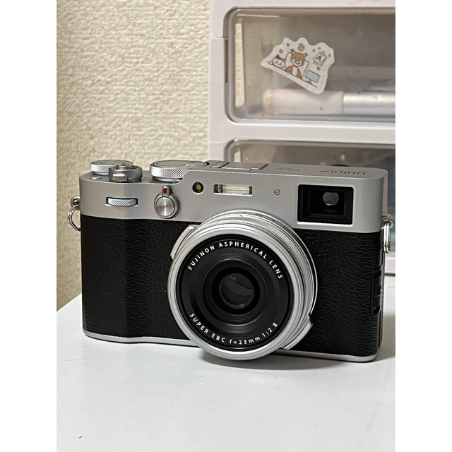 【美品】FUJIFILM 　X100V シルバー 豪華おまけ多数