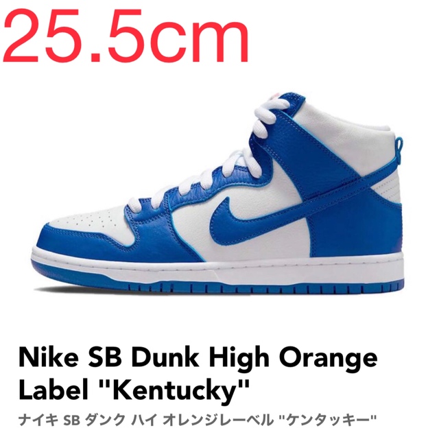 【25.5cm】Nike SB Dunk High Orange Label