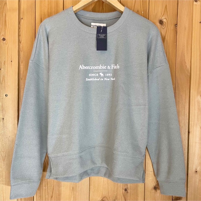 Abercrombie&Fitch(アバクロンビーアンドフィッチ)のミッドシーズンに大活躍！スーパーソフト♡薄手トレーナー【S】アバクロ/スウェット レディースのトップス(トレーナー/スウェット)の商品写真