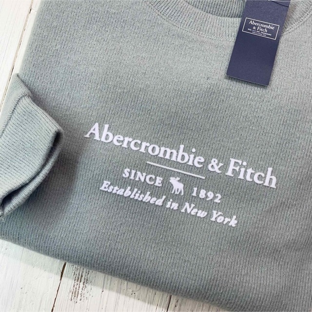 Abercrombie&Fitch(アバクロンビーアンドフィッチ)のミッドシーズンに大活躍！スーパーソフト♡薄手トレーナー【S】アバクロ/スウェット レディースのトップス(トレーナー/スウェット)の商品写真