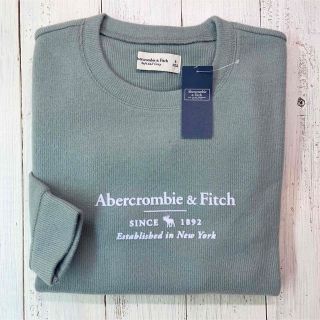 アバクロンビーアンドフィッチ(Abercrombie&Fitch)のミッドシーズンに大活躍！スーパーソフト♡薄手トレーナー【S】アバクロ/スウェット(トレーナー/スウェット)