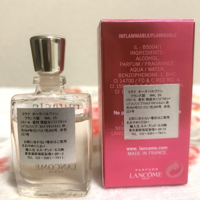 LANCOME(ランコム)のランコム✳︎ミラク　オードパルファム5ml コスメ/美容の香水(香水(女性用))の商品写真