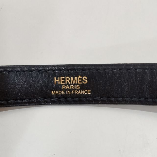 Hermes(エルメス)のHERMES　エルメス　ショルダー　ストラップ　ブラック　90㎝　KJ8 レディースのバッグ(その他)の商品写真