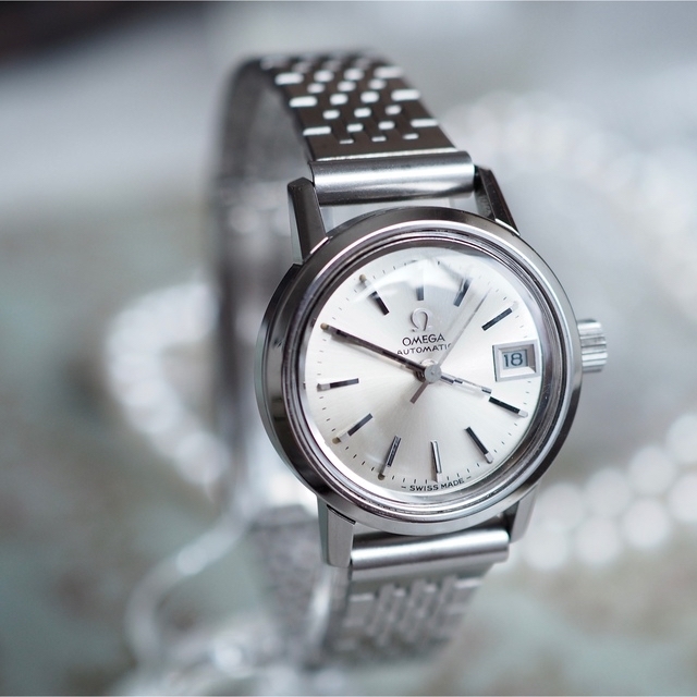 OMEGA(オメガ)の超美品✨オメガ 自動巻 3針デイト付 ヴィンテージ時計✨ロレックス カルティエ レディースのファッション小物(腕時計)の商品写真