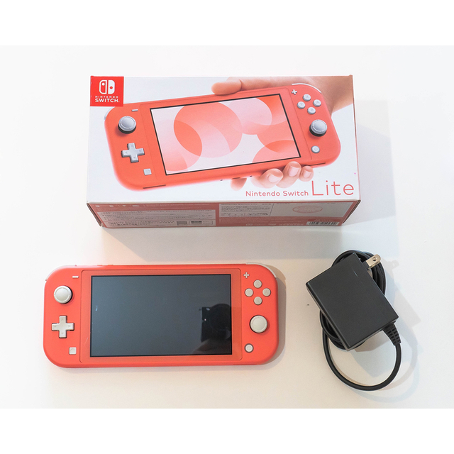 Nintendo Switch(ニンテンドースイッチ)のNINTENDO SWITCH LITE コーラル エンタメ/ホビーのゲームソフト/ゲーム機本体(家庭用ゲーム機本体)の商品写真