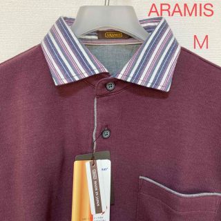 アラミス(Aramis)のアラミス　長袖ポロシャツ  Ｍ　タグ付き(ポロシャツ)