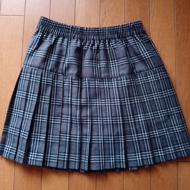 グレンチェックプリーツスカート M*韓国ファッション*卒業式 スーツ*y2k レディースのスカート(ミニスカート)の商品写真