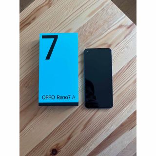 オッポ(OPPO)のoppoReno7 a 本体　6GB128GB(スマートフォン本体)