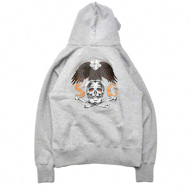 2 subculture サブカルチャー eagle skull hoodie