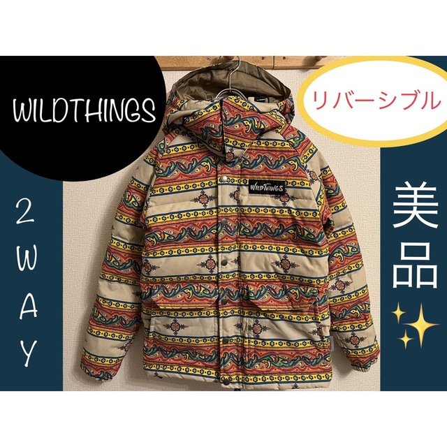 WILDTHINGS(ワイルドシングス)の【WILDTHINGS】ワイルドシングス カシミール ダウン ジャケット 防寒 メンズのジャケット/アウター(ダウンジャケット)の商品写真