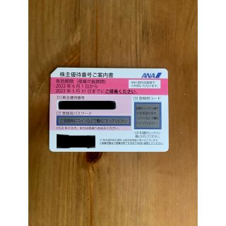 エーエヌエー(ゼンニッポンクウユ)(ANA(全日本空輸))の1枚　ANA 株主優待(その他)