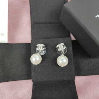 CHANEL シャネル ココフープ パール ピアス yousertelecom.com.br