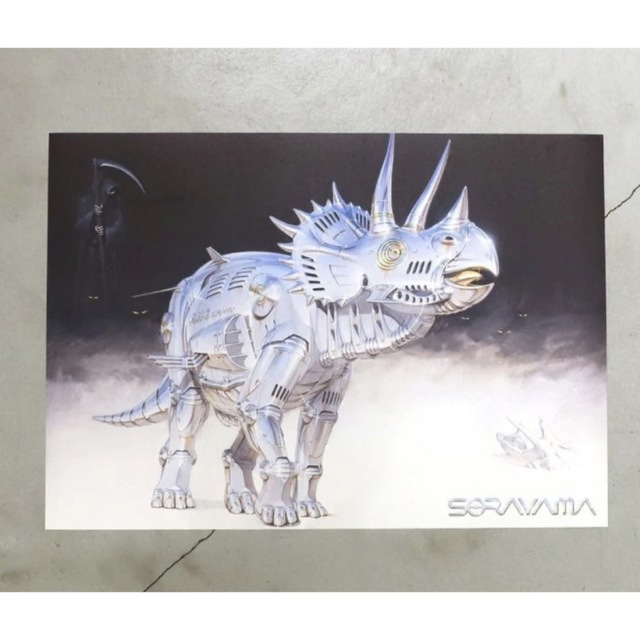 ① Hajime Sorayama × 2G DINOSAUR POSTER