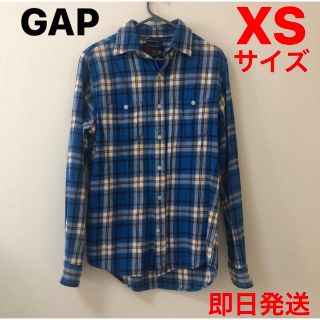 ギャップ(GAP)のセール価格 ギャップ GAP シャツ 長袖シャツ チェックシャツ XSサイズ(シャツ)