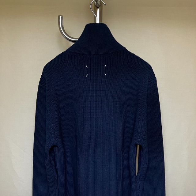 新品 XL 22aw マルジェラ ドライバーズニット 紺 4082 | unimac.az