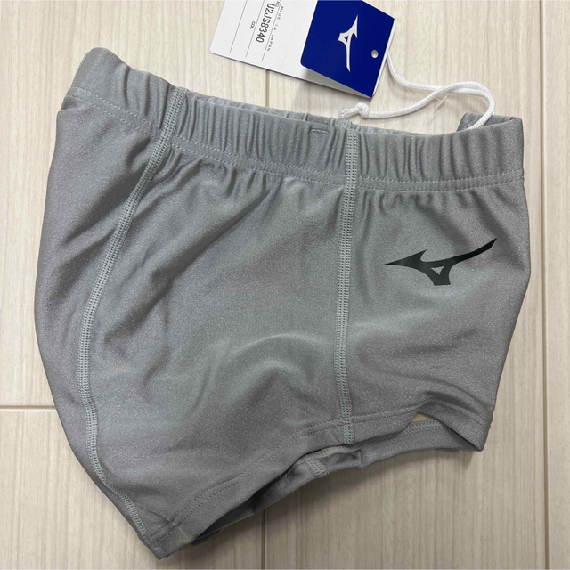 ミズノ 女子陸上ユニフォーム上下セット Lサイズ ホワイト×グレー 新品